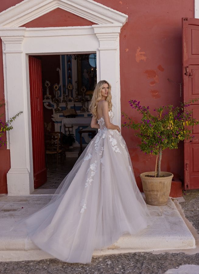 Prinsessen trouwjurk